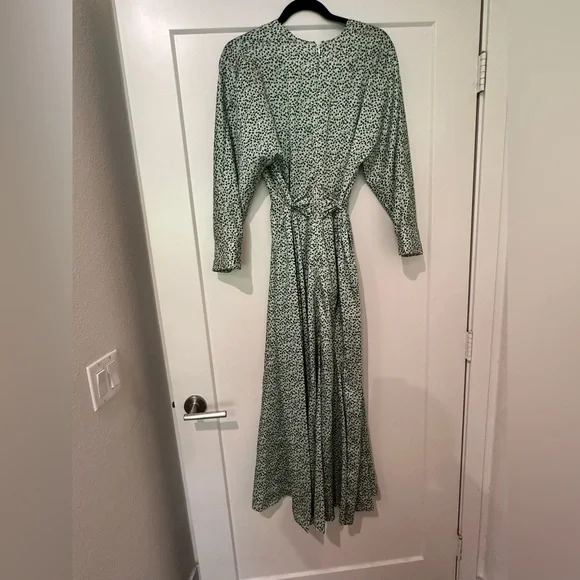Significant Other Green Floral Maxi Dress - Picture 2 of 10